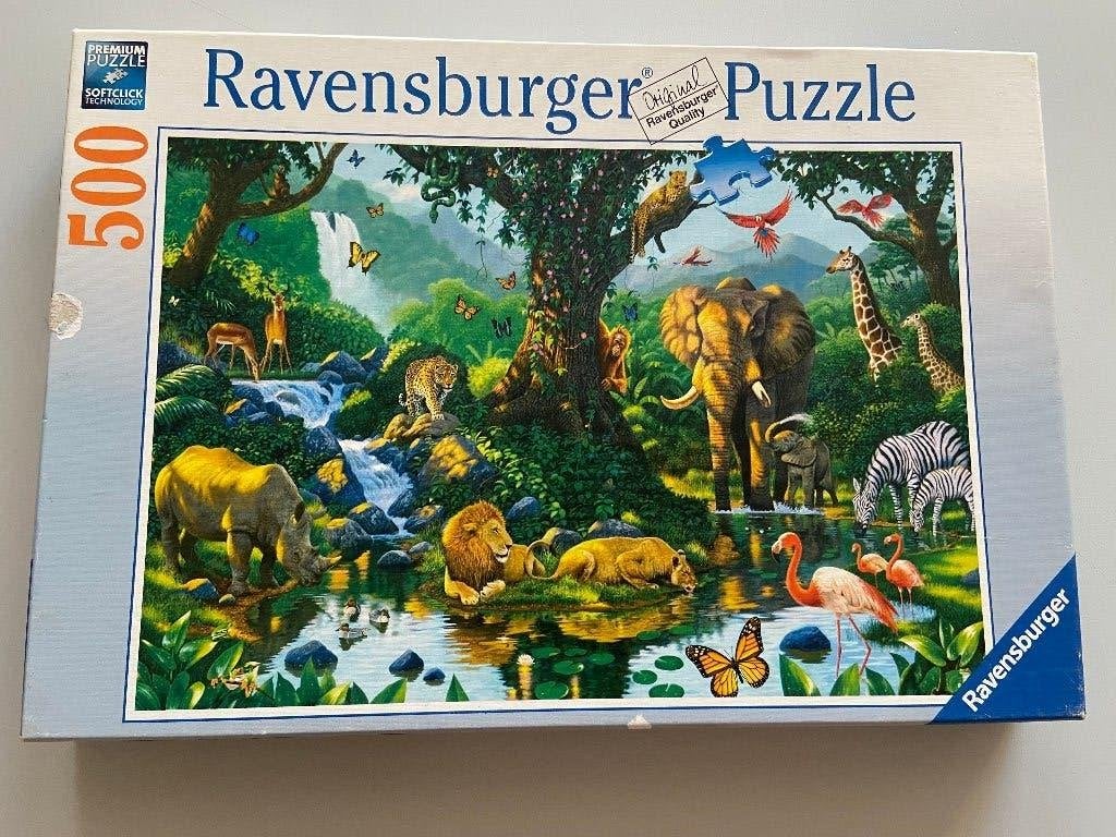 Ravensburger Puzzel mist een stukje, Ophalen, Meer dan 50 stukjes, Gebruikt
