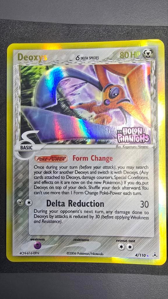 Deoxys 4 stamped, Ophalen of Verzenden