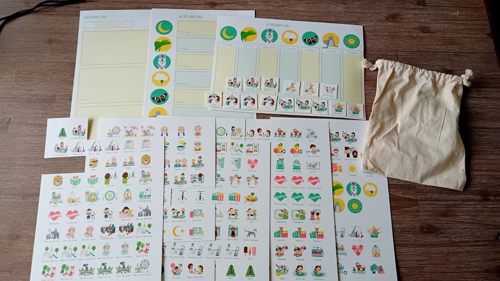 Weekplanner voor kinderen, Ophalen of Verzenden
