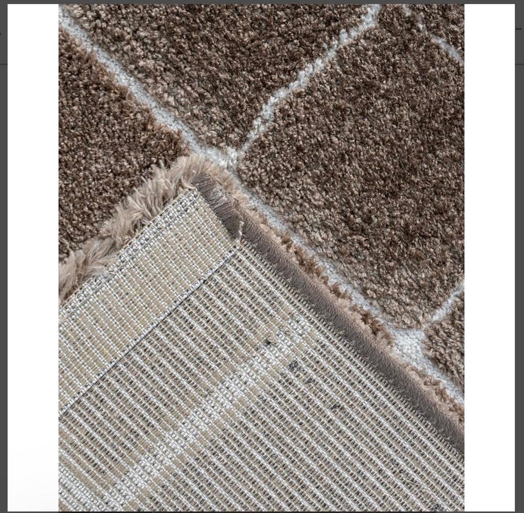 Nieuw vtwonen Blocks vloerkleed - Warm Brown 200x290, Ophalen, Bruin, Nieuw, 200 cm of meer