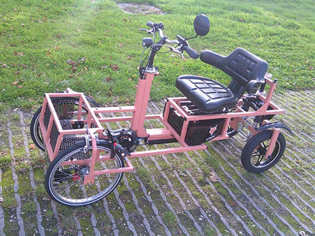 zitfiets (nieuw, 4-wieler, e-bike) SUPERSTABIEL € 999, Nieuw, Minder dan 47 cm, 50 km per accu of meer, Ophalen