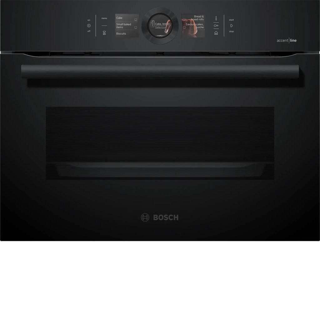 Bosch CSG856RC7 Combi-stoomoven, nismaat 45cm, Nieuw in doos, Ophalen, Hete lucht, Nieuw, Oven met grill