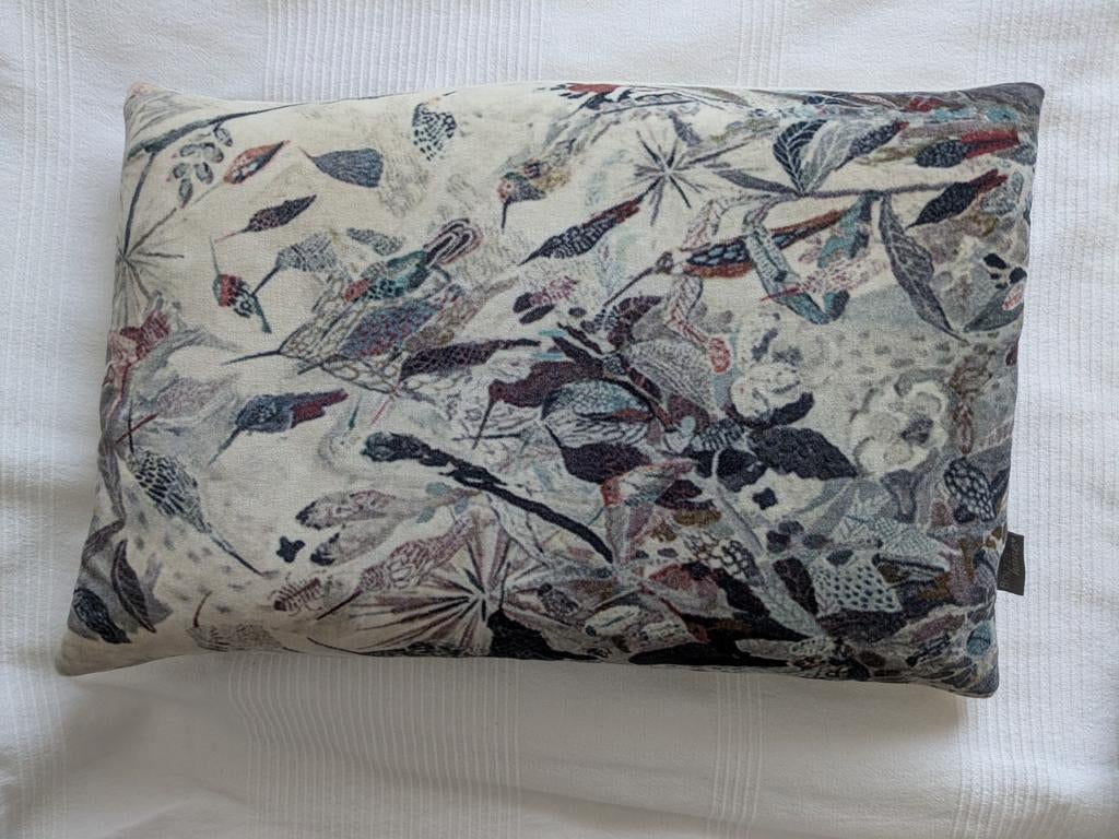 Boltze Home Sierkussen - Mooi Design!, Ophalen, Zo goed als nieuw, Beige, Vierkant