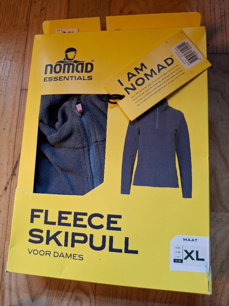 Fleece  ski pull dames xl nieuw  nomad , gebroken wit, Kleding | Dames, Ophalen of Verzenden, Nieuw, Maat 46/48 (XL) of groter