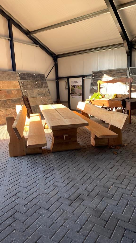 Oostenrijkse tuinset mega mooi kwaliteit nu nog oude prijs, Tuin en Terras, Tuinsets en Loungesets, Ophalen of Verzenden
