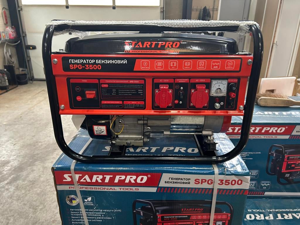 Startpro benzine generator 3 kva, nieuw!!!, Ophalen, Zo goed als nieuw, Apparatuur