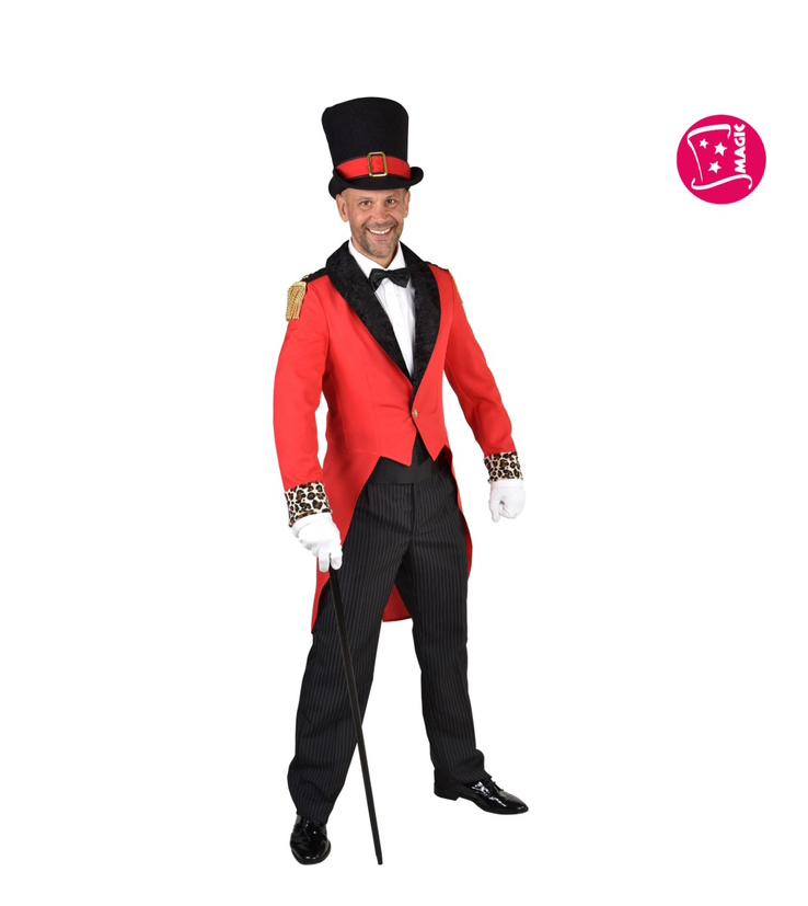 Prachtige Circusdirecteur slipjas nieuw carnaval!, Ophalen of Verzenden, Zo goed als nieuw, Maat 52/54 (L), Carnaval
