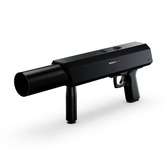 Magic FX Confetti Gun met Koffer, Ophalen of Verzenden, Zo goed als nieuw, Overige typen