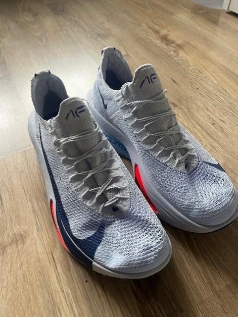 Nike Alphafly Next% 3 heren maat 44, Sport en Fitness, Loopsport en Atletiek, Ophalen of Verzenden, Zo goed als nieuw, Hardlopen