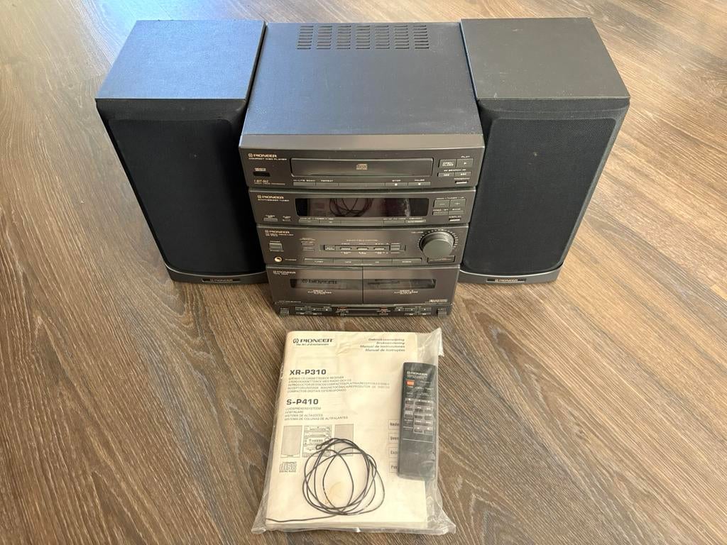 Pioneer Stereoset + Speakers, Ophalen, Gebruikt, Tuner of Radio, Pioneer