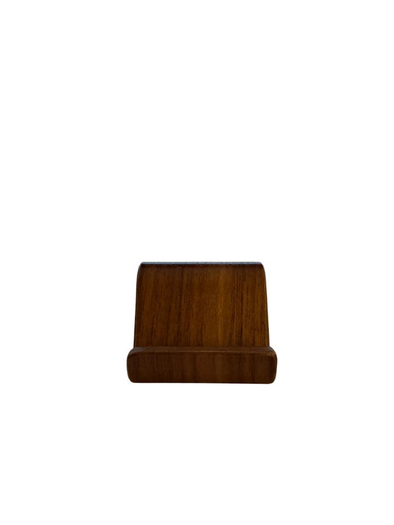 Walnoot telefoonhouder „NUTRA STAND“ – massief hout, Verzenden, Nieuw, Bruin, Overige typen