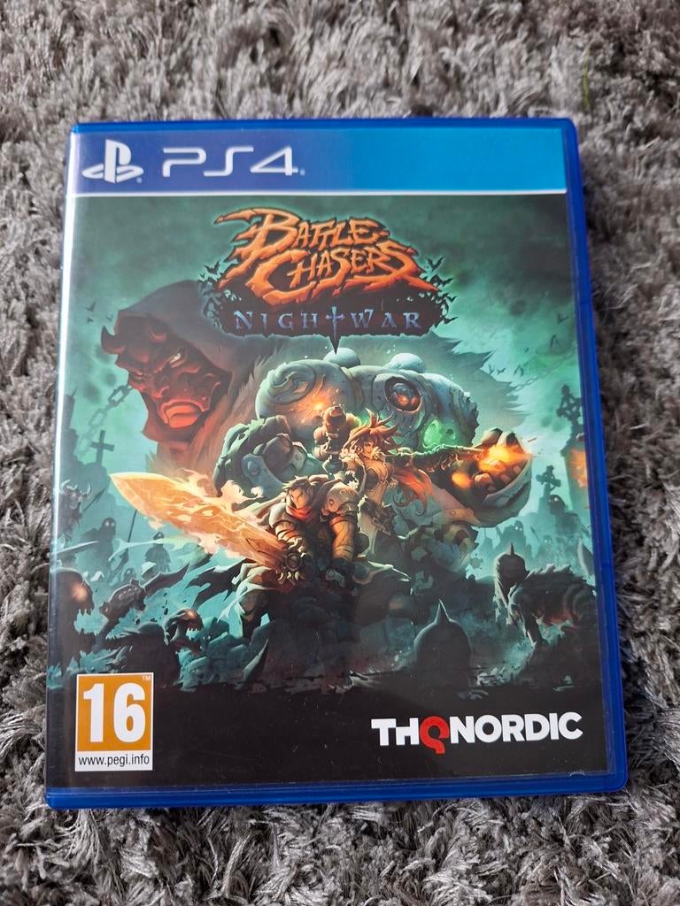 Battle Chasers: Nightwar - PS4, Online, 1 speler, Ophalen of Verzenden, Zo goed als nieuw