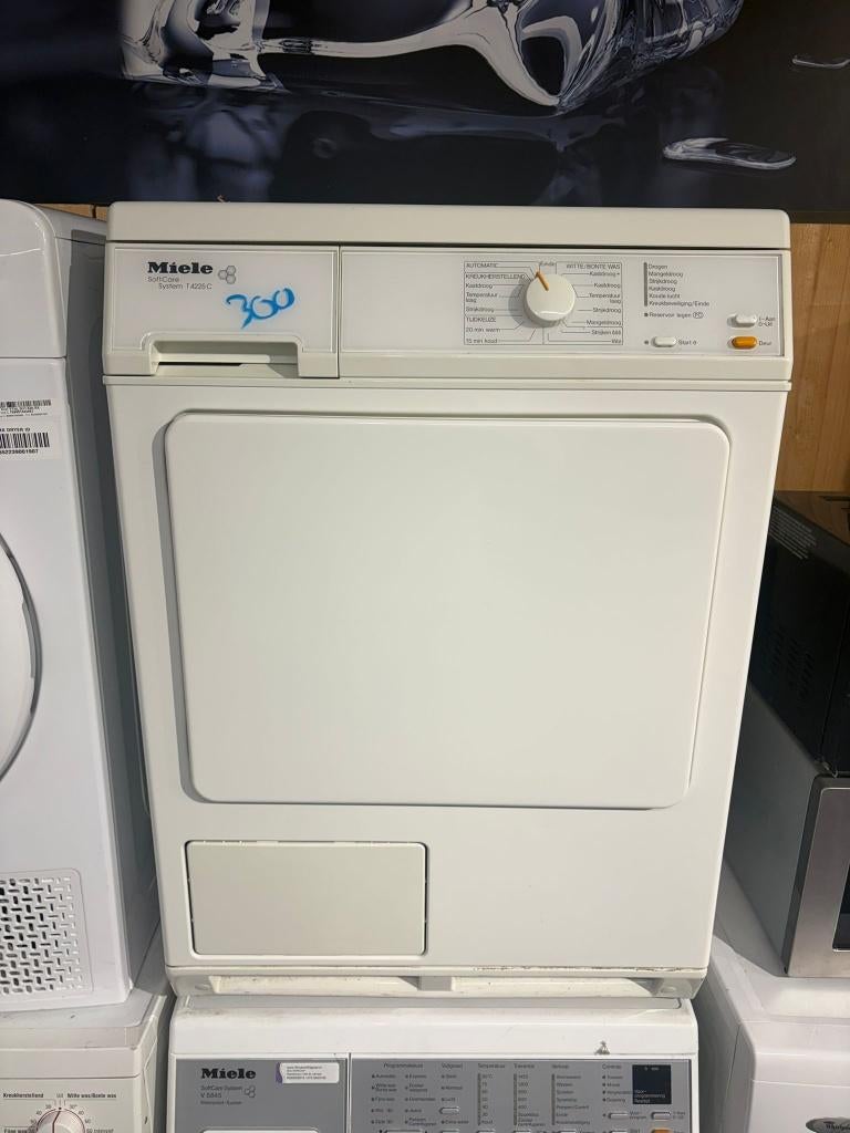 Miele condensdroger - schoon - garantie, 6 tot 8 kg, Gebruikt, Ophalen of Verzenden, Voorlader