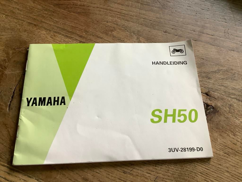 Yamaha SH50 Handleiding - Origineel, en Nederlands talig., Verzenden