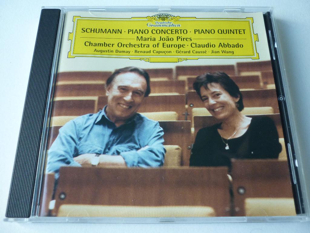 Schumann / João Pires, Capuçon, Abbado ‎– Piano Concerto, Ophalen of Verzenden, Romantiek, Gebruikt, Orkest of Ballet