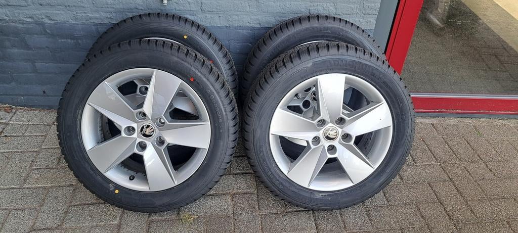 All season banden set Skoda Octavia/Yeti 16 inch 205/55 R 16, Auto-onderdelen, Banden en Velgen, Ophalen, 16 inch, Banden en Velgen