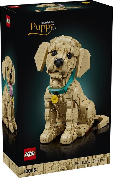Lego 11384 Golden retriever puppy direct leverbaar ongeopend, Ophalen of Verzenden, Nieuw, Complete set, Lego