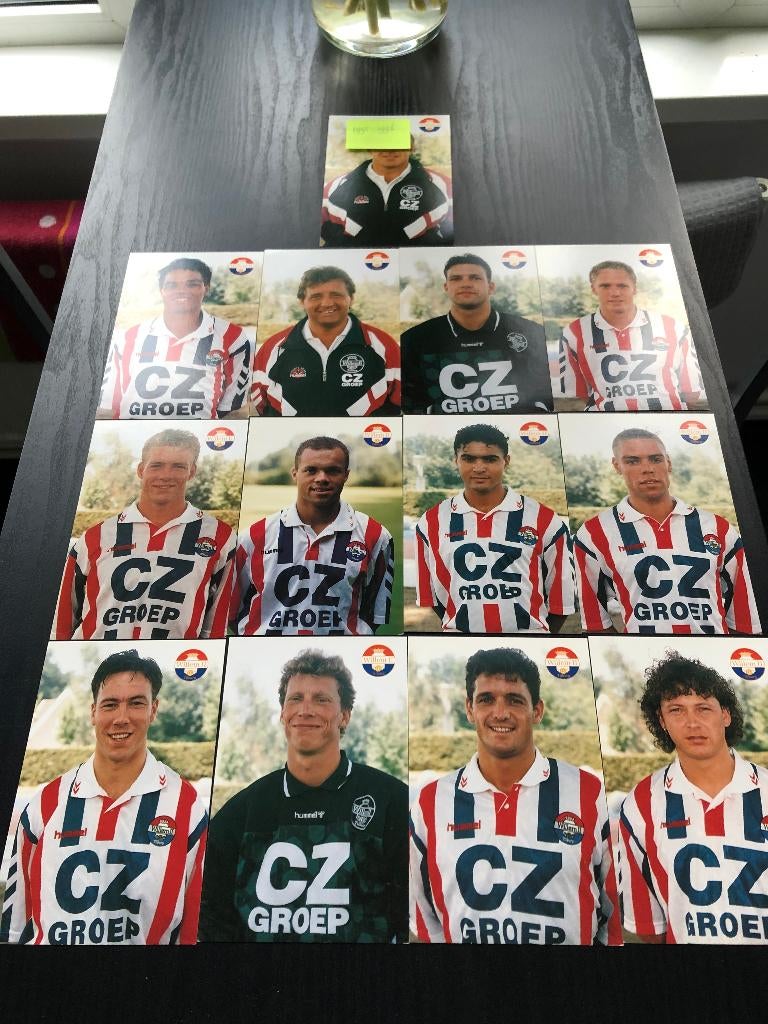 ⚽ Set spelerskaarten Willem 2- 1995/1996 ⚽, Ophalen of Verzenden, Zo goed als nieuw, Ajax, Spelerskaart