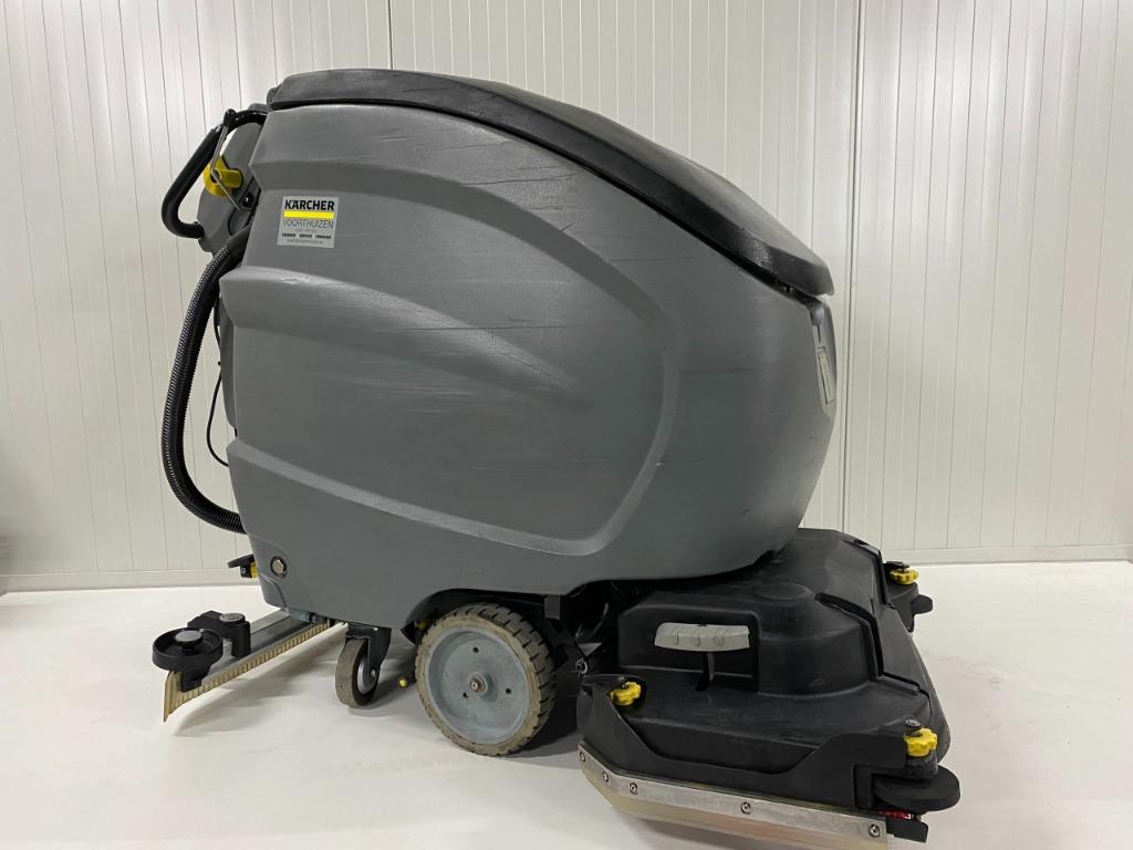 KARCHER SCHROB/-ZUIGMACHINE B 80 W, Ophalen of Verzenden, Zo goed als nieuw, Schrobmachine