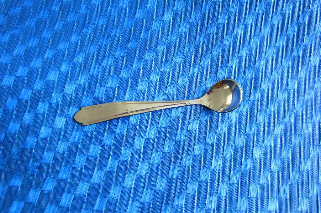 Mosterdlepeltje, zoutschepje 9,5cm Gero Zilmeta stropdas 573, Ophalen of Verzenden, Zo goed als nieuw, Rvs of Chroom, Vaatwasserbestendig