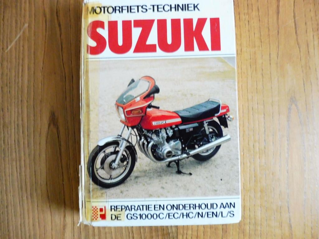 Werkplaatsboek, Motoren, Ophalen of Verzenden, Suzuki