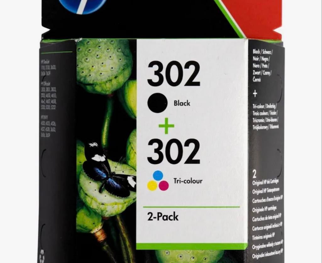 Inkt 302 HP, Computers en Software, Printerbenodigdheden, Ophalen of Verzenden, Nieuw, Cartridge