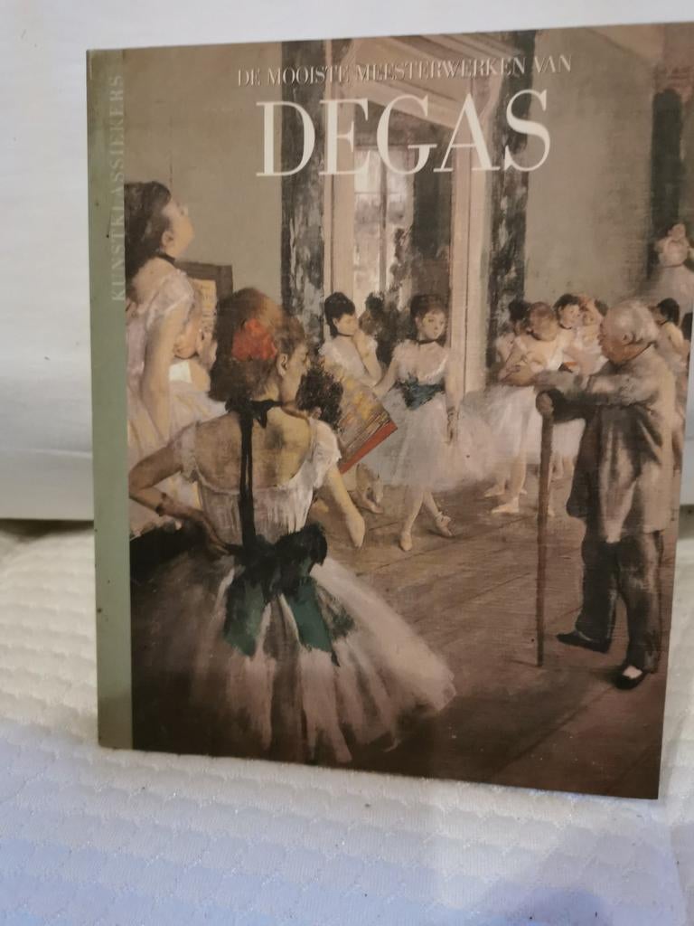 Mooiste Meesterwerken van Degas - Kunstboek, Boeken, Kunst en Cultuur | Beeldend, Zo goed als nieuw, Schilder- en Tekenkunst, Ophalen of Verzenden