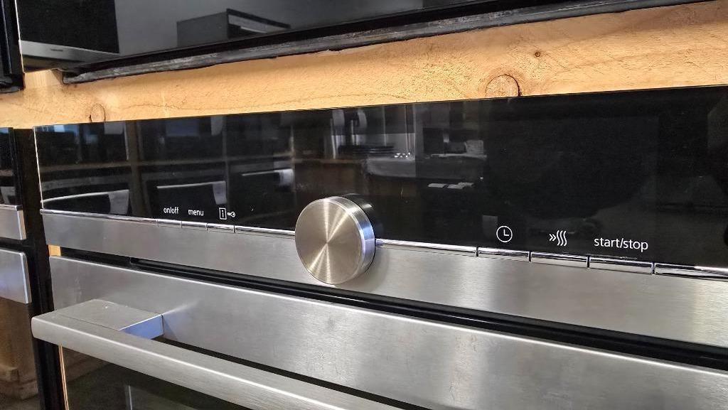 Siemens inbouw combi-oven CM636GNS1, Ophalen, Refurbished, Oven met grill, Inbouw