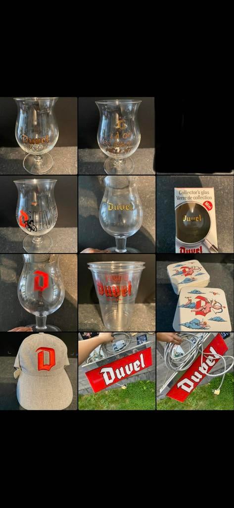 Duvel Glazen Collectie - Top Conditie, Ophalen of Verzenden, Zo goed als nieuw, Bierglas