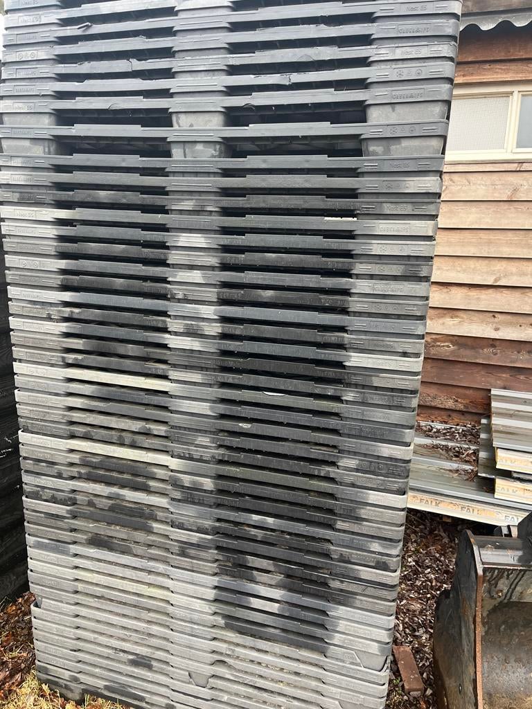 Kunststof Pallets 80x120 - Stevig en Duurzaam, Ophalen of Verzenden