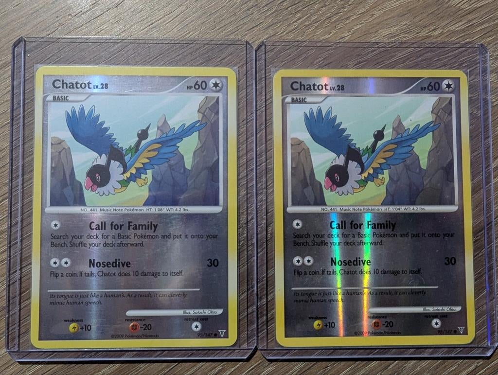 Chatot uit Supreme Victors 95/147 Reversed Foil, Hobby en Vrije tijd, Verzamelkaartspellen | Pokémon, Ophalen of Verzenden, Zo goed als nieuw