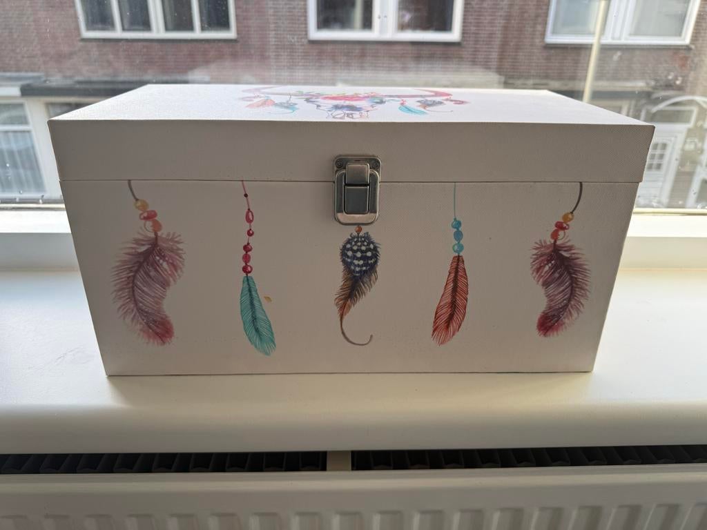 Leuke opbergdoos, Huis en Inrichting, Ophalen, Zo goed als nieuw, Kunststof, Minder dan 50 cm