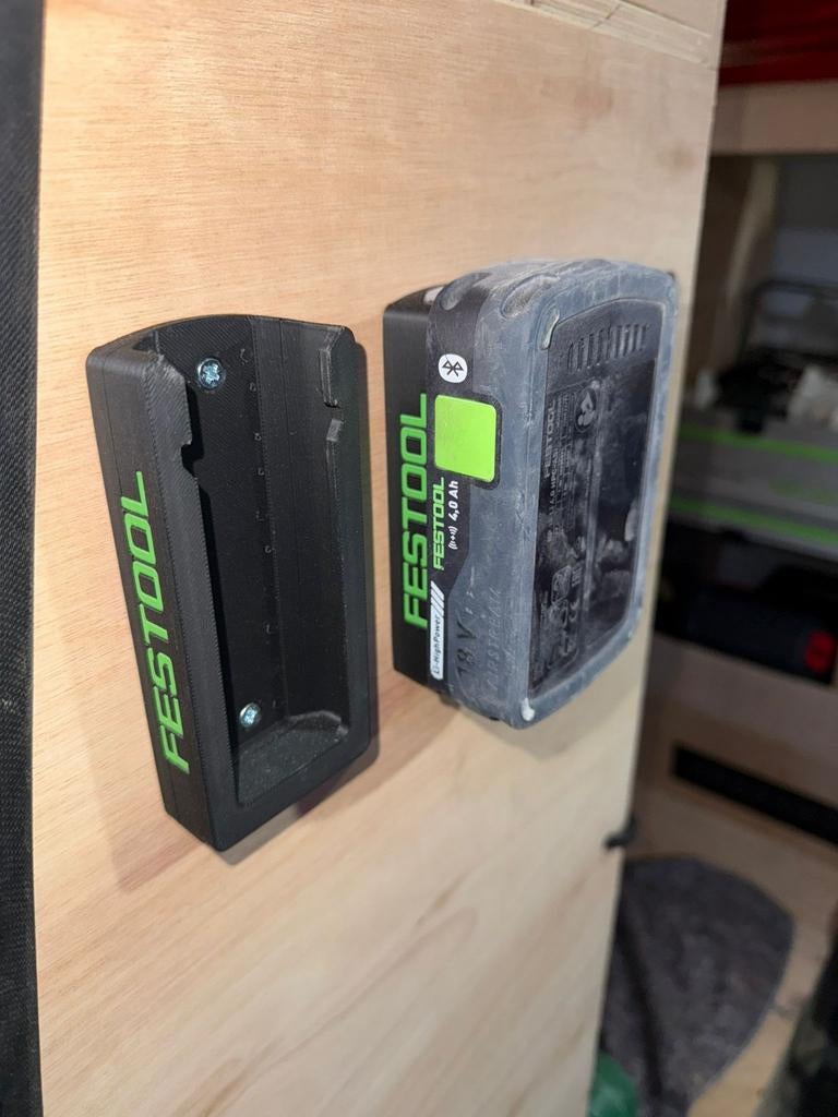 Festool 18v accu houder voor bus of werkplaats, ., Nieuw, GEREED3D, Ophalen of Verzenden