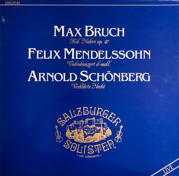Bruch, Mendelssohn, Schönberg - Salzburger Solisten Vinyl, Cd's en Dvd's, Gebruikt, Ophalen of Verzenden, Romantiek, 12 inch
