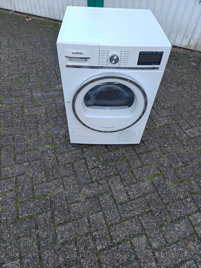 Siemens IQ890 WT48Y780 warmtepompdroger 8kg A+++ klasse IPS.