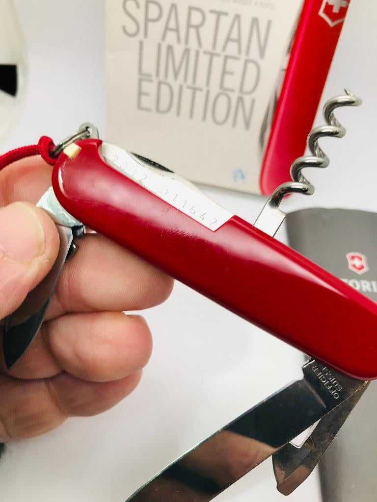 Victorinox Spartan Limited Edition 115 Years Numbered, Ophalen of Verzenden, Nieuw