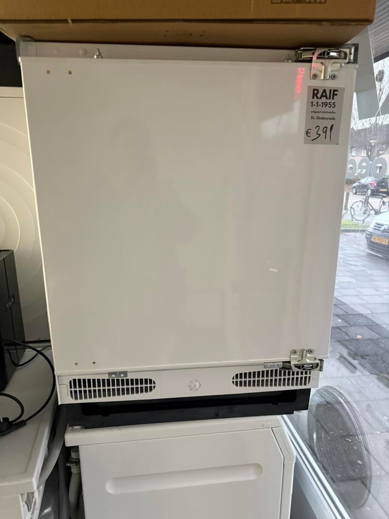 Onderbouw koelkast koeler deur-op -deur stysem  nieuwe, Ophalen of Verzenden, Nieuw, Zonder vriesvak, Minder dan 85 cm