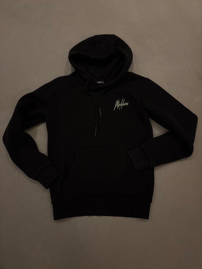 Malelions Hoodie Zwart Maat XS, Ophalen, Zo goed als nieuw, Maat 34 (XS) of kleiner, Zwart