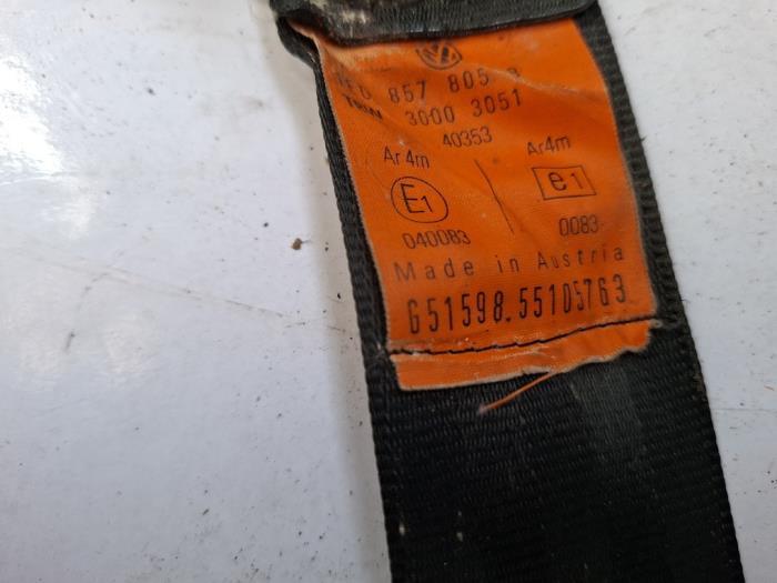 Gordelspanner links achter van een Volkswagen Golf, Gebruikt, -, -, -