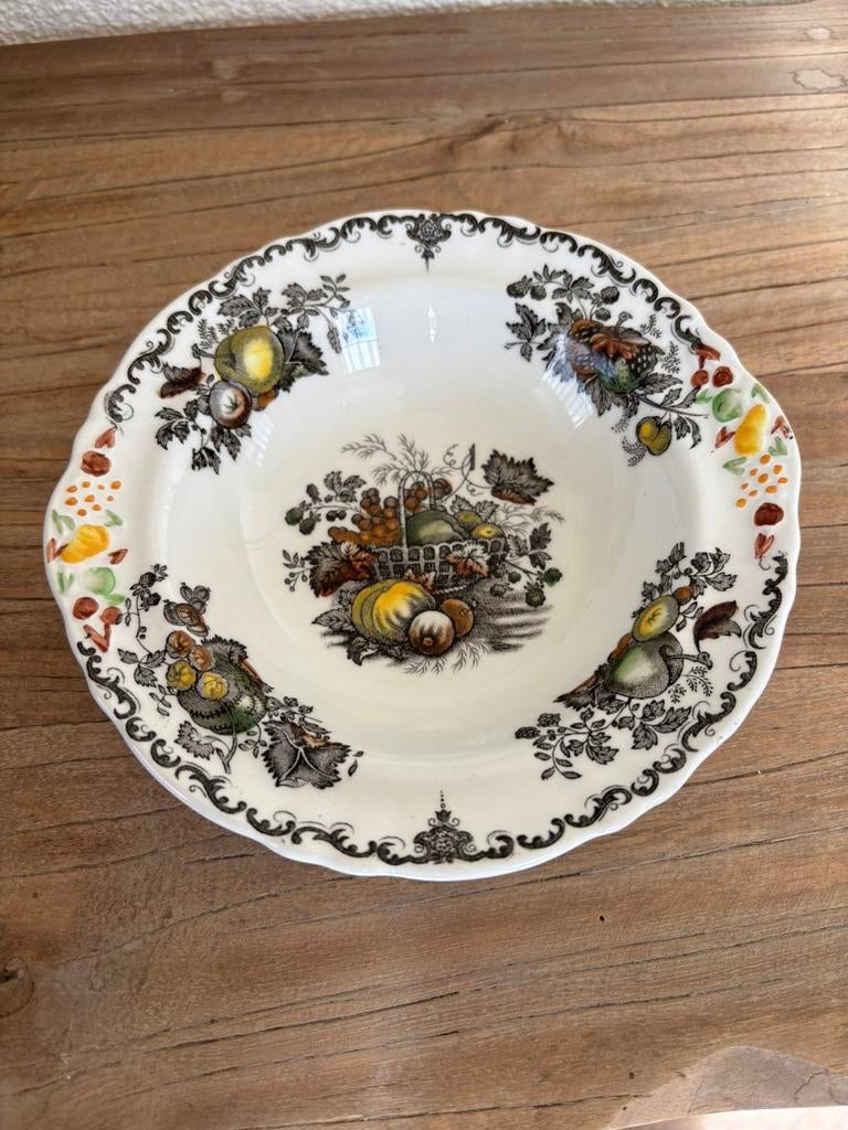 Vintage Mason's Fruit Basket Serveerschaal, Ophalen of Verzenden