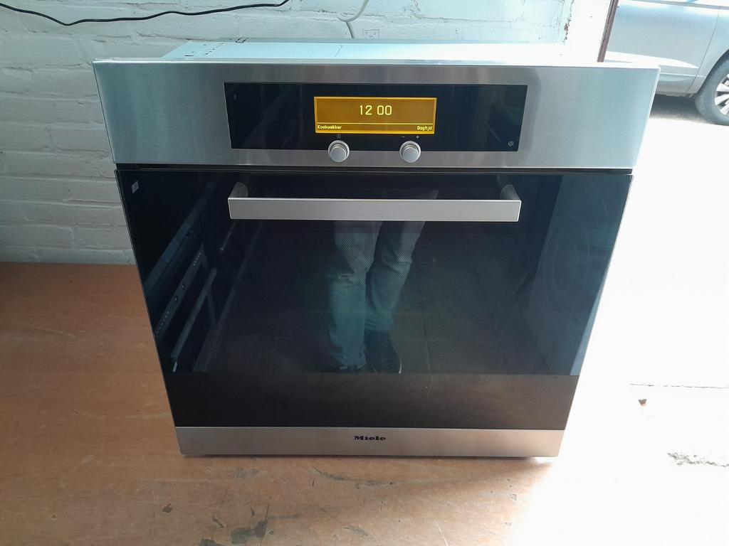 NETTE MIELE 60 CM H4640B HETELUCHT OVEN TE KOOP, Witgoed en Apparatuur, Ovens, Gebruikt, Hete lucht, 60 cm of meer, Ophalen of Verzenden