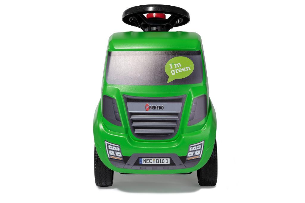 Ferbedo loopvrachtauto Groen F172009 vanaf 1+, Kinderen en Baby's, Speelgoed | Buiten | Voertuigen en Loopfietsen, Ophalen of Verzenden