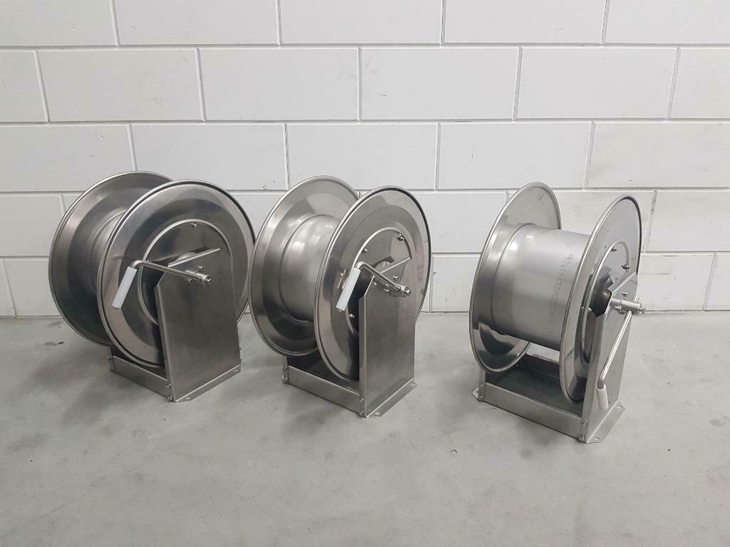 HASPELS HAND AUTOMAAT RVS, Doe-het-zelf en Verbouw, Reinigingsmachines, Nieuw, Ophalen of Verzenden