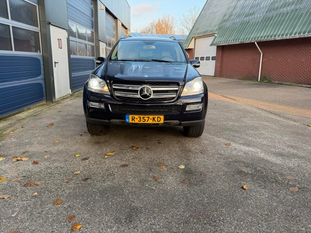 Mercedes-Benz GL 4.0 CDI Gl420 4MATIC AUT 2007 Blauw, Auto's, Automaat, GL, Blauw, Leder