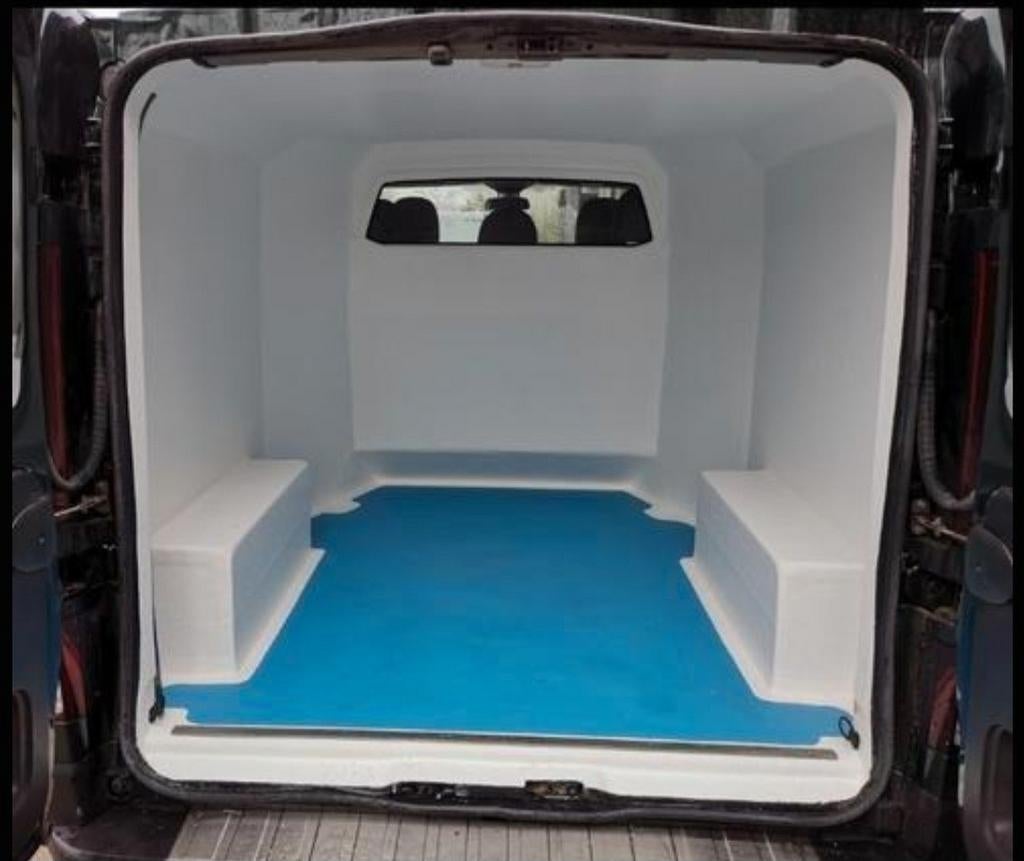 intimmeren en Polyesteren bestelwagen