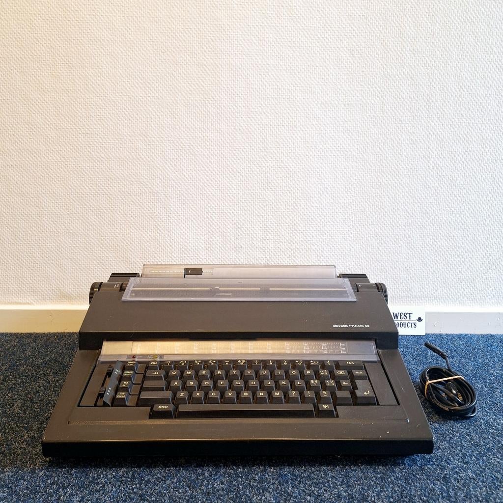 Olivetti Praxis 40 - Elektrische Typemachine, Diversen, Typemachines, Gebruikt, ., Ophalen of Verzenden, .