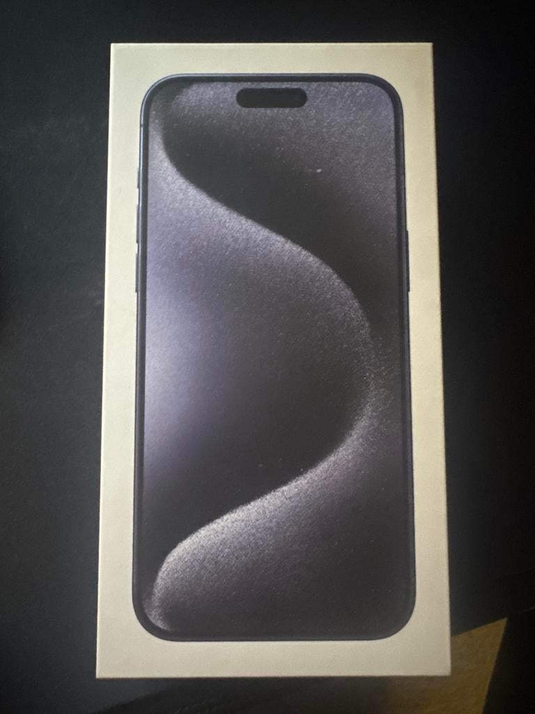 Nieuwe iPhone 15 Pro Max 512GB - Blue/Black Titanium, Telecommunicatie, Mobiele telefoons | Apple iPhone, Ophalen, 512 GB, Blauw