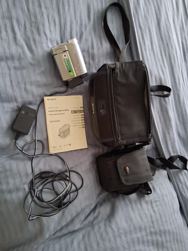 Videocamera Sony Handycam DCR-HC62E, Ophalen, Mini dv, Gebruikt, 20x of meer