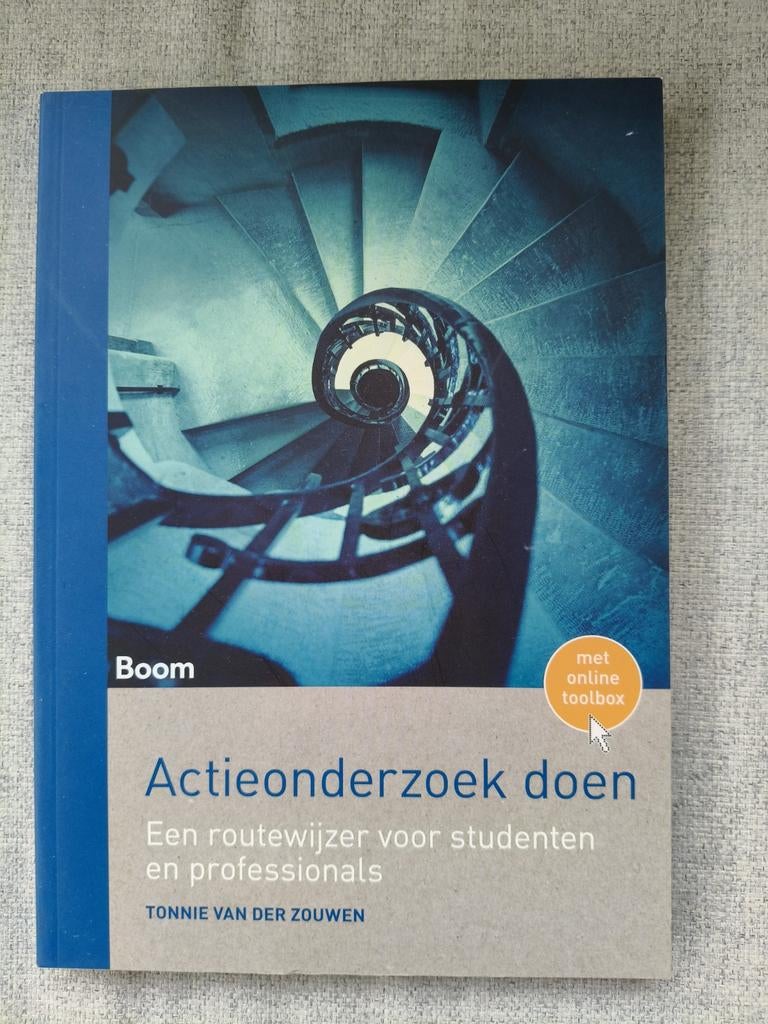 Actieonderzoek doen - Nieuw boek, Boeken, Studieboeken en Cursussen, Nieuw, Tonnie van der Zouwen, Gamma, HBO