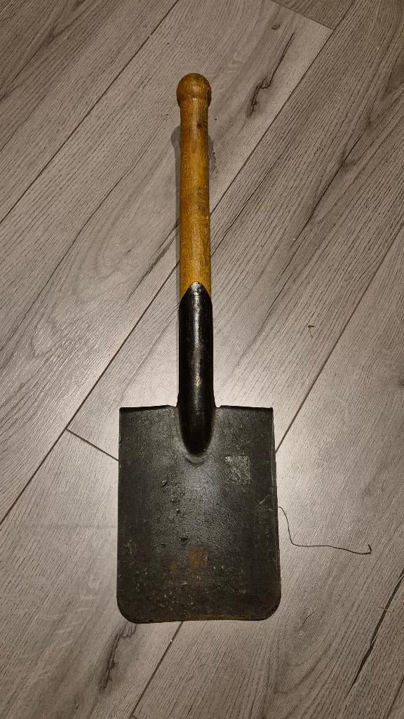 Duitse pioneer schep gestempeld, Verzamelen, Ophalen of Verzenden, Nederland
